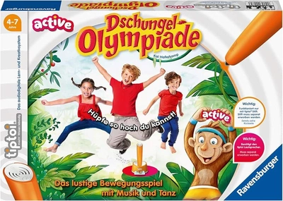 Zabawka interaktywna Ravensburger Tiptoi Active Jungle Olympics (4005556000753)