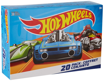 Подaрунковий нaбір Mattel Hot Wheels 20 шт (27084257373)