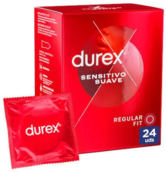 Презервативи Durex Sensitive Soft 24 шт. (8428076000526)