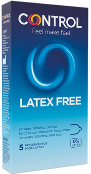 Презервативи Control Latex Free 5 шт. (8411134141057)