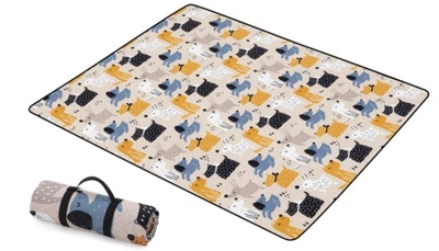 Килимок для пікніка Naturehike Picnic mat L 210*240 NH21FCD01 Dogs
