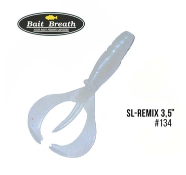 Приманка Bait Breath SL-Remix 3,5" (8шт.) (134 White Pearl),FS0003083