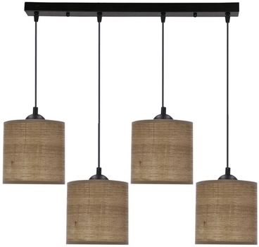 Люстра Candellux LEGNO 4х40 Е27 (34-18366) для кухні, спальні, передпокою