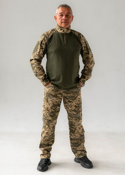 Костюм рубашка убакс и тактические брюки GorLin 60 Пиксель (Т-44Т/Бр32)