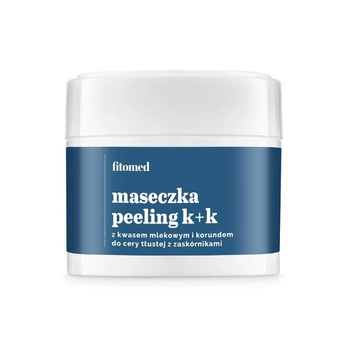 Маска-пілінг для обличчя Fitomed K+K Lactic Acid 4% and Korund 50 г (5907504400402)