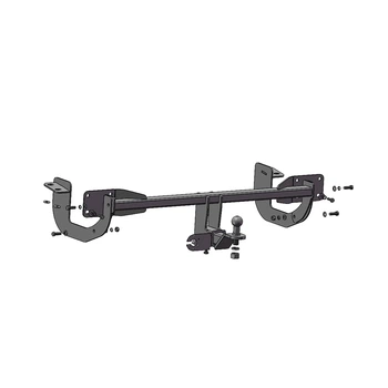 Фаркоп 2037-10-02 сталь 45 Citroen C4 Picasso 2008-2013 Autoprostavka
