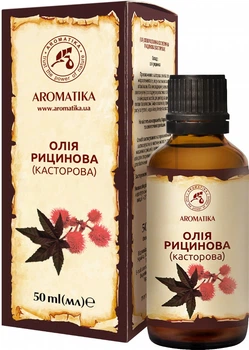 Олія Ароматика Натуральна рослинна рицинова 50 мл (4820177021181)