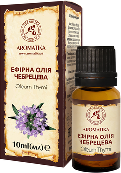 Эфирное масло Ароматика Чабрецовое Тимьяновое 10 мл (48203463)
