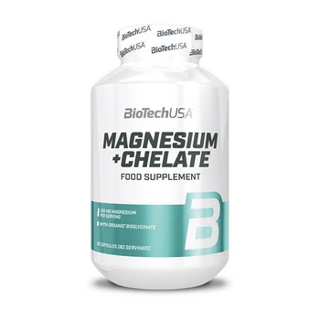 Магній + Хелат, BioTech Magnesium + Chelate (60 капсул)