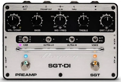 Преамп педаль для бас-гитары AMPEG SGT-DI
