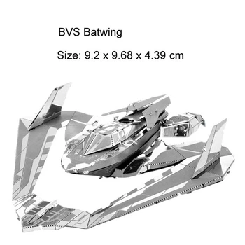 3D металевий пазл Batman vs Superman Batwing