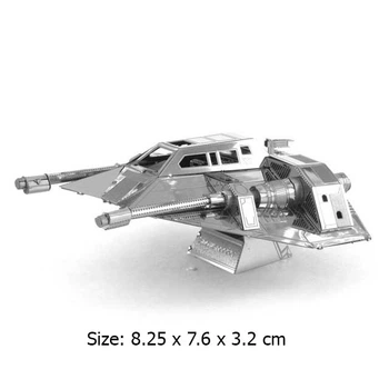 3D металевий пазл Star Wars Snowmobile