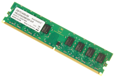 Модуль пам'яті Swissbit DDR2 2Gb 800 MHz(MEU25664D6BC2EP-30R) ((MEU25664D6BC2EP-30R)) Б/в