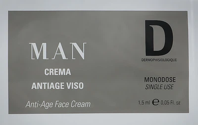 Чоловічий крем для обличчя, що омолоджує, - Dermophisiologique D Man Crema Antiage Visco (пробник) 1.5ml (913911-19473)