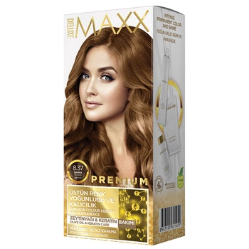 Краска MAXX Deluxe для волос 8.37 Песочный Ливеста 50 мл+50 мл+10 мл