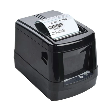 USB термопринтер POS Vector для печати этикеток, стикеров, наклеек, штрих-кодов PS-HL80 (PS-HL80-black)