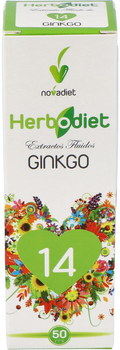 Suplement diety Novadiet Herbodiet Ginkgo 50 ml (8425652110228)