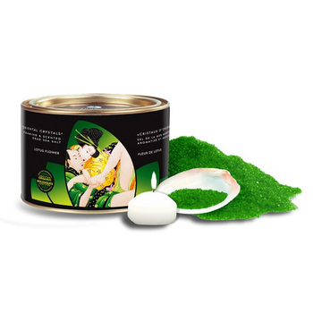 Сіль для ванни Shunga Oriental Crystals Bath Salts ORGANIC – Lotus Flower (600 г) Сіль Мертвого мору