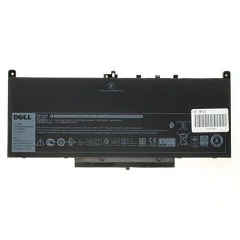 Original 55Wh 7.6V батарея для Dell J60J5 E7470 E7270 MC34Y WYWJ2 451-BBSY 451-BBSU R1V85 242WD 1W2Y2 PDNM2 F1KTM 5F08V GG4FM NJJ2H R97YT