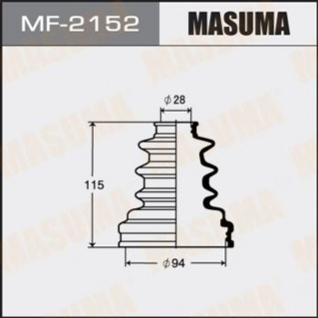 Пильовик ШРУСа MASUMA MF2152 0442926010, 0442926040, 0443722110