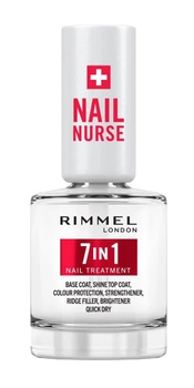 Базовий лак Rimmel Nail Care 7 in 1 Multi Benefit Base & Top Coat для нігтів 12 мл (3616304789861)