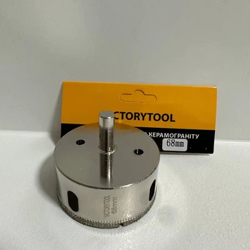 Коронка алмазная гальваническая VICTORYTOOL 68мм