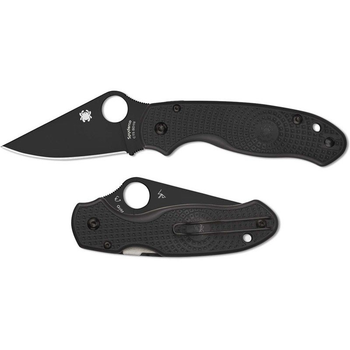 Ніж складальний Spyderco Para 3 Black Blade FRN замка Compression Lock C223PBBK