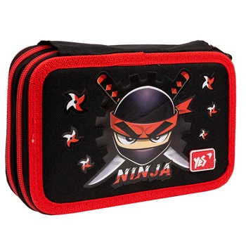 Пенал твердий Yes подвійний HP-01 Ninja 533391