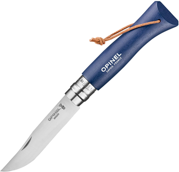 Нож Opinel 8 Trekking Темно-синий (2046623)
