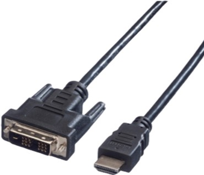 Kabel Goobay HDMI - DVI czarny 2 m (4040849505805)