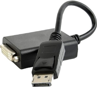 Кабель Cablexpert DVI-DisplayPort 0.01 m Black (8716309100120)