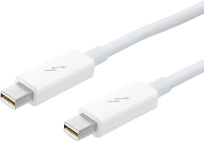 Kabel Apple Thunderbolt - Thunderbolt 0.5 m bialy (885909630172)