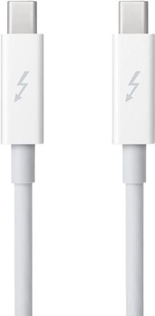 Кабель Apple Thunderbolt - Thunderbolt 2 m білий (8859096301414)