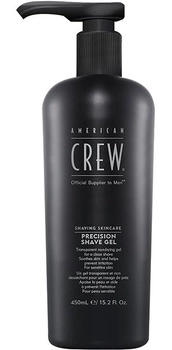 Крем для гоління American Crew SSC Precision Shave Gel 450 мл (669316404652)