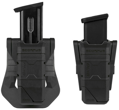 Паучер FAB Defense QL-9 для магазинов Glock с ускорителем заряжания. Black