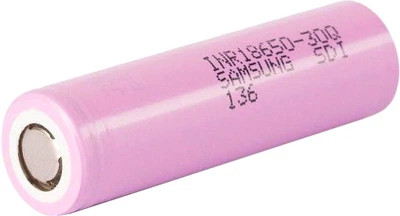 Аккумулятор Samsung 18650 Li-Ion INR18650-35, 3350mAh, 8A, 4.2/3.6/2.5V Pink (YT12402)