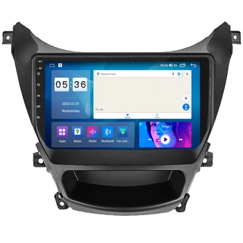 Магнитола Lesko для Hyundai Elantra V (MD) Рестайлинг ver 2 2013-2016г 9" 2/32Gb CarPlay 4G Wi-Fi GPS Prime