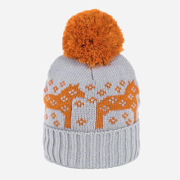 Czapka beanie dziecięca przejściowa Art Of Polo cz18638 52-54 cm jasnoszara (5902021120741)