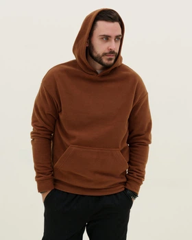 Теплий балахон Red and Dog Oversize Polar L Коричневий 1514