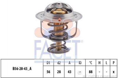 Термостат FACET 7.8407S Nissan Primera, Almera 2120057J05