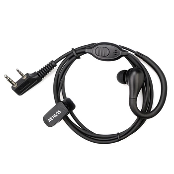 Гарнитура, наушники для рации Retevis, Kenwood Baofeng, Zastone,Wln, Wouxun и др.