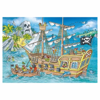 Puzzle klasyczne Ravensburger The Adventure Island 70 x 50 cm 500 elementów (4005556050895)