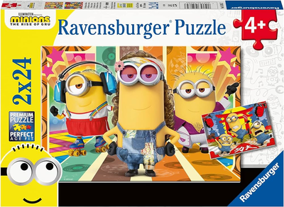 Puzzle klasyczne Ravensburger The Minions in Action 70 x 50 cm 24 elementów (4005556050857)