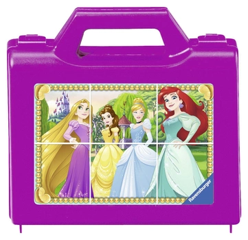 Puzzle klasyczne Ravensburger Disney Sparkling Princesses 70 x 50 cm 6 elementów (4005556074280)