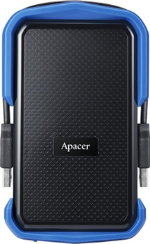Зовнішній жорсткий диск 2,5" 1Tb Apacer AC631 Blue USB 3.1 (AP1TBAC631U-1)
