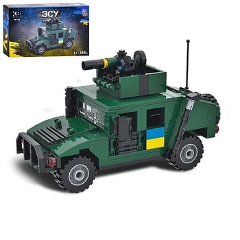Конструктор LIMO TOY Військовий джип Хаммер​ KB 1108 268дет.
