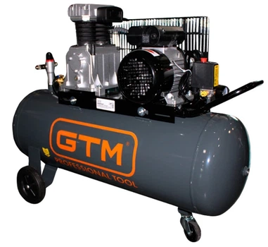 Поршневой воздушный компрессор 100 л GTM KCH2070B-100L ременной