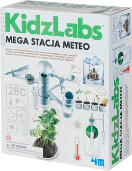 Zestaw naukowy 4M KidzLabs Mega stacja meteo (4893156055279)