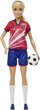 Лялька Барбі Футболістка Barbie Soccer Fashion Doll