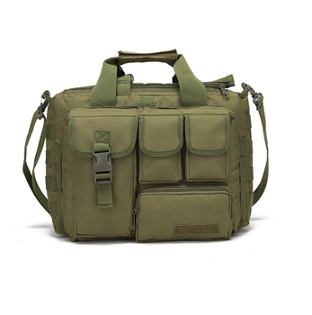 Сумка тактична військова для ноутбука та документів Bag Multifunctional Retro A97 оливковий